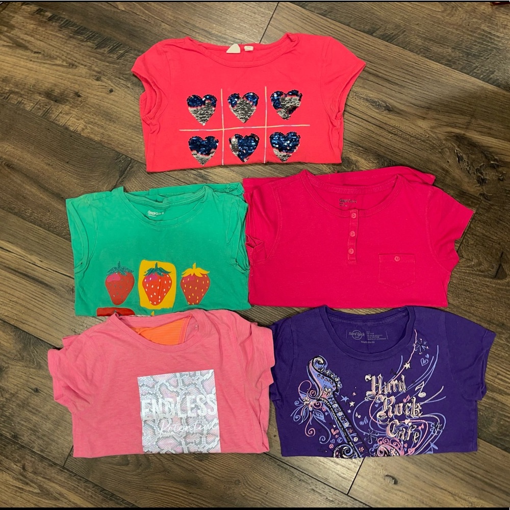 Girls T-shirt Bundle (SIZE 8)